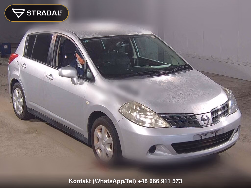NISSAN TIIDA 2011, aukcja z Japonii, zdjęcie 1