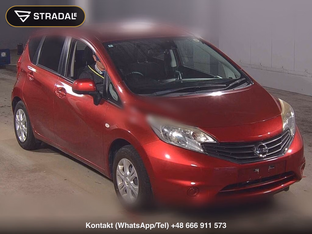 NISSAN NOTE X DIG-S EMERGENCY BRAKE PACKAGE 2014, aukcja z Japonii, zdjęcie 1