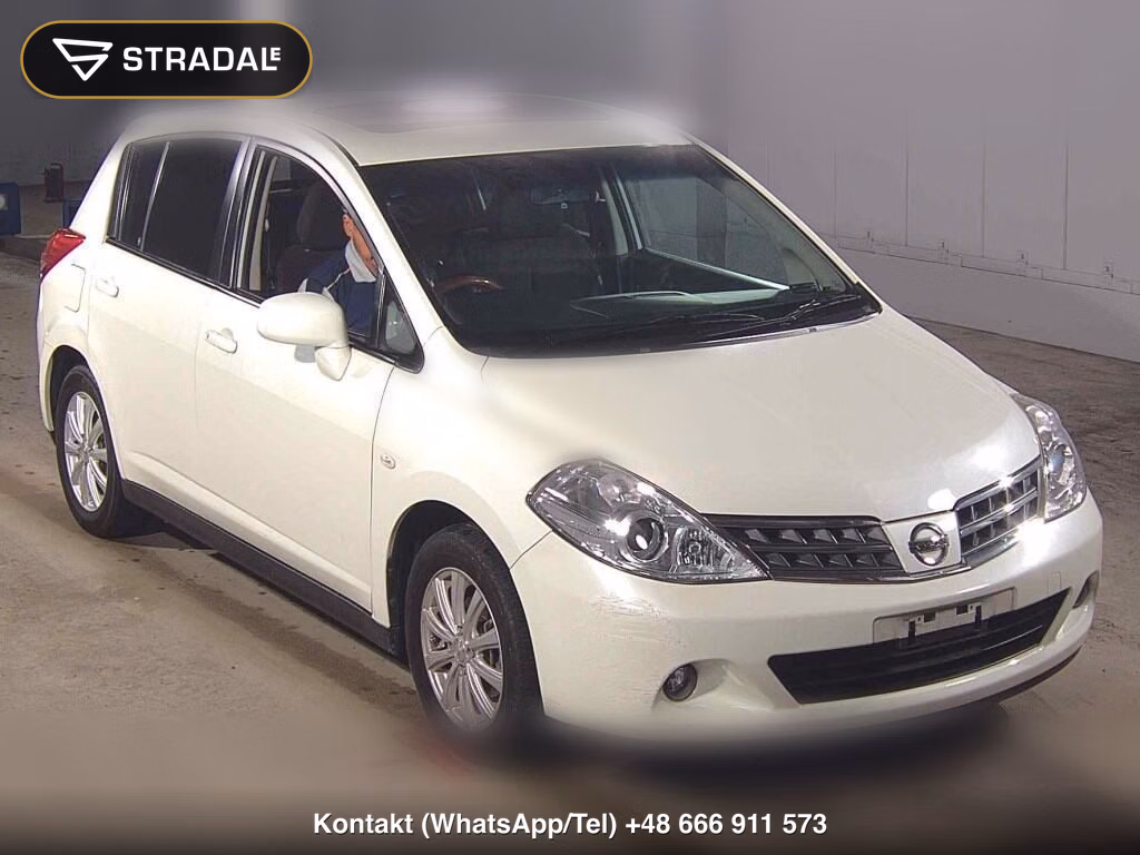 NISSAN TIIDA 18G 2008, aukcja z Japonii, zdjęcie 1