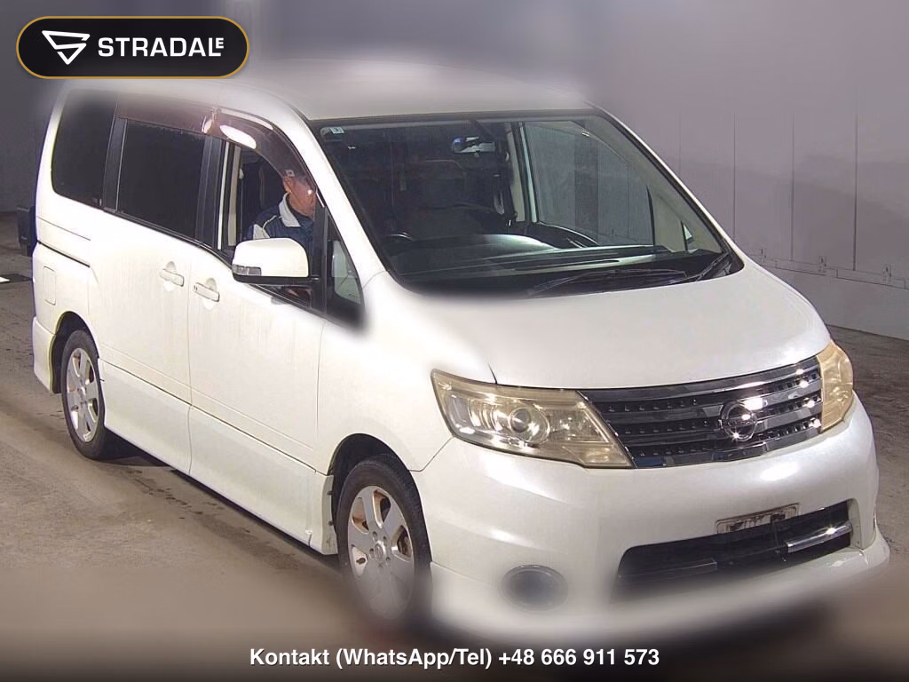 NISSAN SERENA 5D 2010, aukcja z Japonii, zdjęcie 1