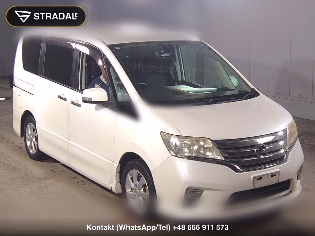 NISSAN SERENA 5D HIGHWAY STAR J PACKAGE 2011, aukcja z Japonii, zdjęcie 1