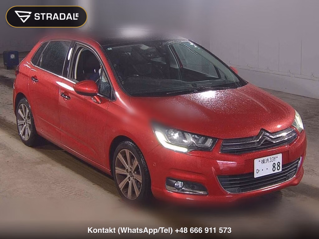 CITROEN C4 5D SEDUCTION UPGRADE PACKAGE 2016, aukcja z Japonii, zdjęcie 1