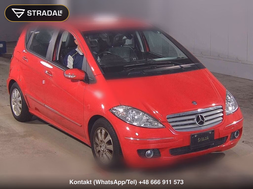 MERCEDES BENZ A-CLASS A170 ELEGANCE 2005, aukcja z Japonii, zdjęcie 1
