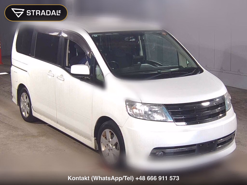 NISSAN SERENA 5D RIDER ALPHA Ⅱ 2006, aukcja z Japonii, zdjęcie 1