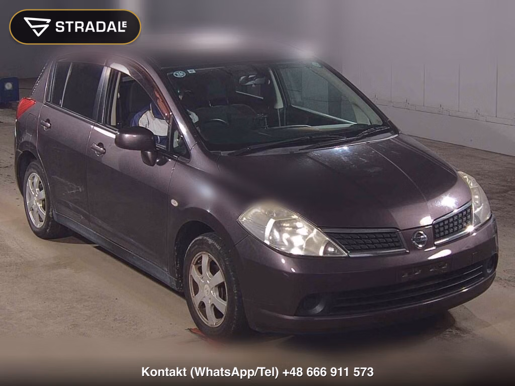 NISSAN TIIDA 4WD 15S FOUR 2007, aukcja z Japonii, zdjęcie 1