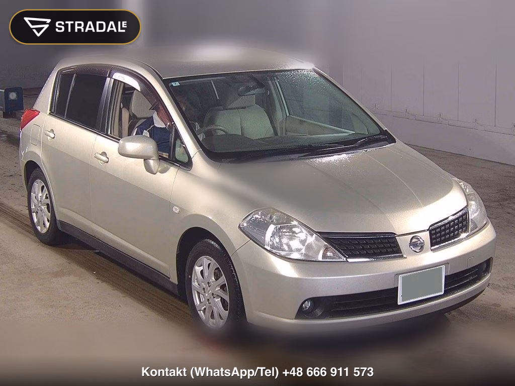NISSAN TIIDA 15M 2006, aukcja z Japonii, zdjęcie 1