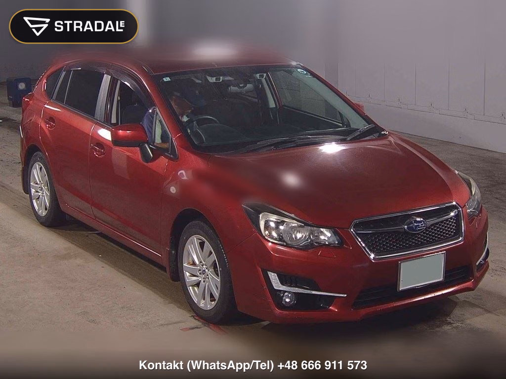 SUBARU IMPREZA SPORT 4WD 1.6I-L EYESIGHT 2016, aukcja z Japonii, zdjęcie 1