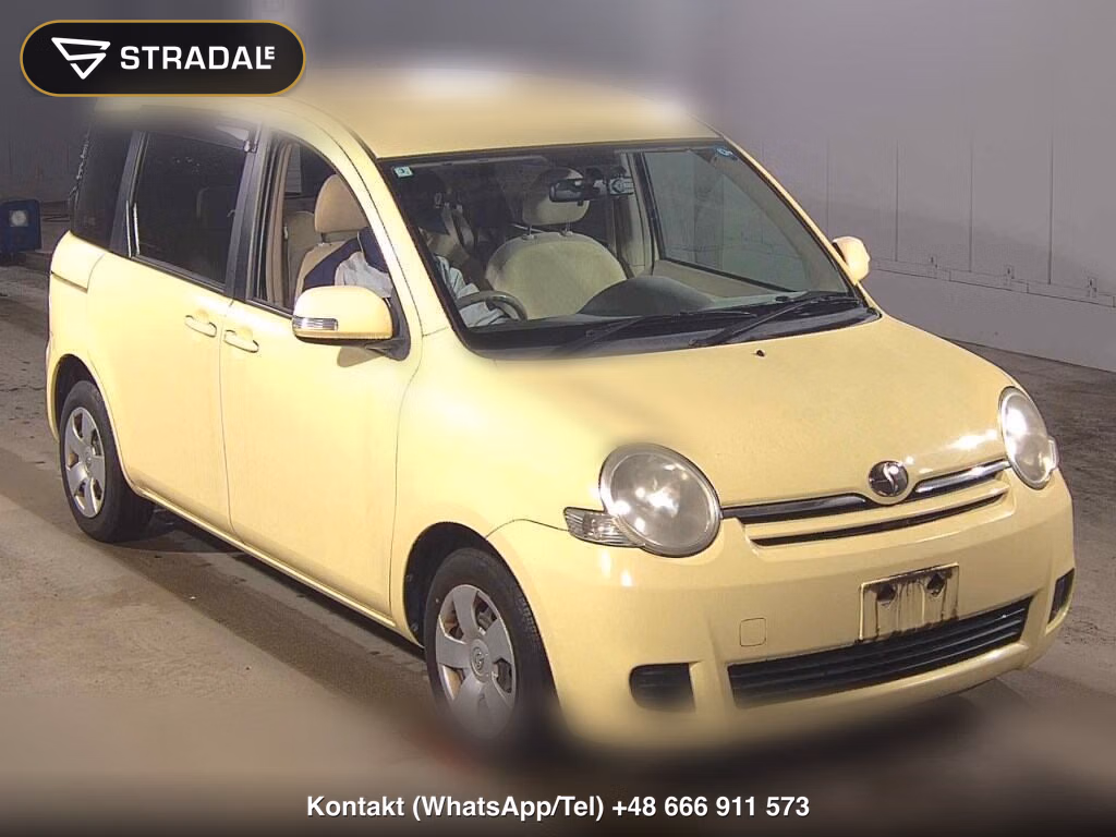TOYOTA SIENTA X 2008, aukcja z Japonii, zdjęcie 1