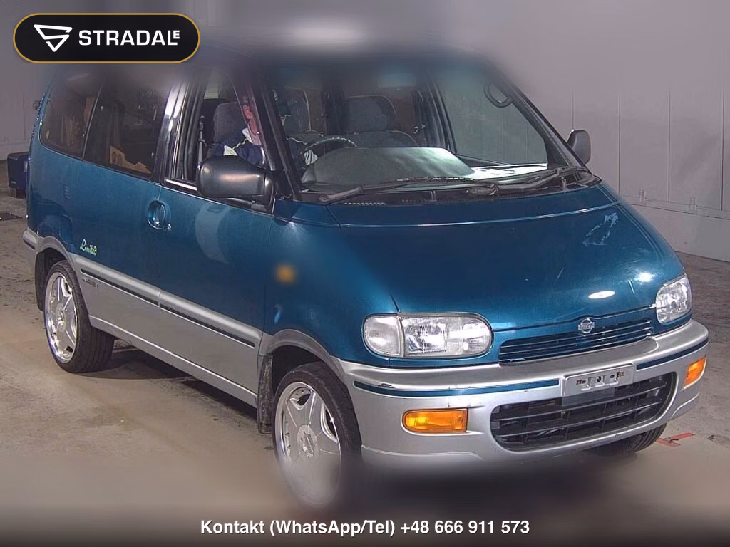 NISSAN SERENA 4D 4WD 1995, aukcja z Japonii, zdjęcie 1