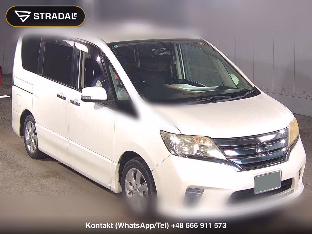 NISSAN SERENA 5D HIGHWAY STAR 2010, aukcja z Japonii, zdjęcie 1