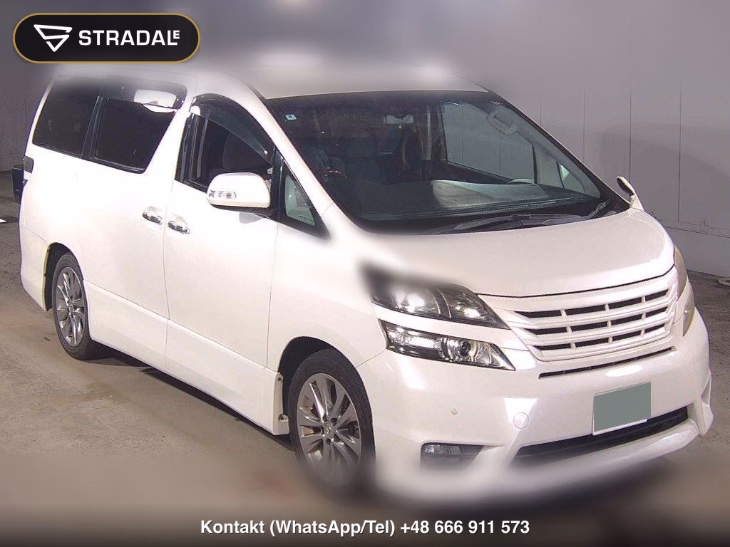 TOYOTA VELLFIRE 2.4Z PLATINUM SELECTION Ⅱ 2010, aukcja z Japonii, zdjęcie 1