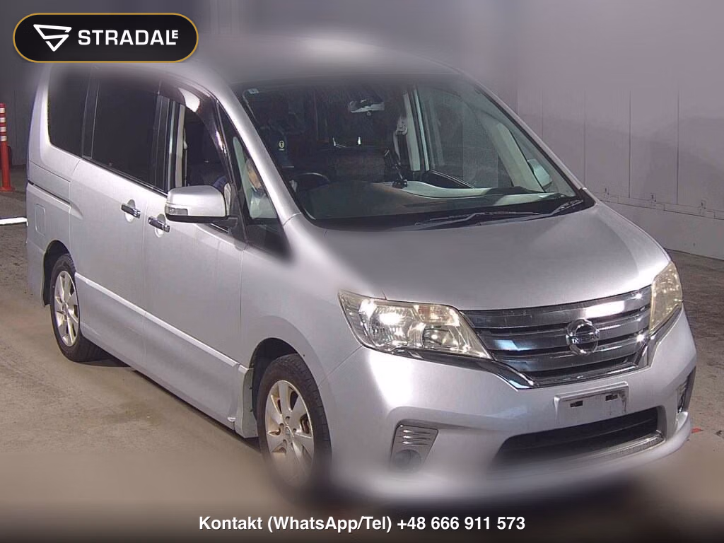 NISSAN SERENA 5D HIGHWAY STAR V SELECTION 2012, aukcja z Japonii, zdjęcie 1