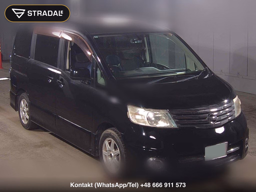 NISSAN SERENA 5D HIGHWAY STAR 2007, aukcja z Japonii, zdjęcie 1