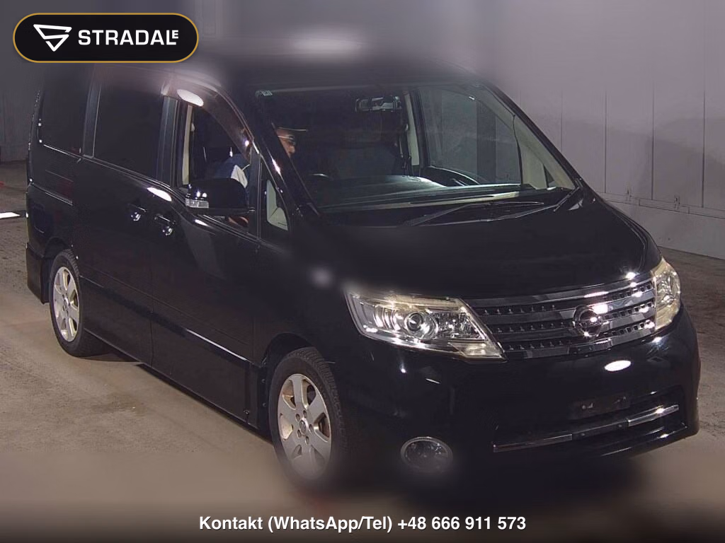 NISSAN SERENA 5D HIGHWAY STAR V SELECTION 2010, aukcja z Japonii, zdjęcie 1