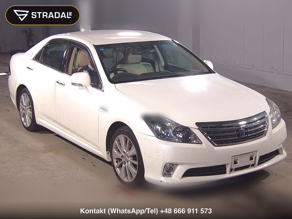 TOYOTA CROWN HYBRID L PACKAGE 2012, aukcja z Japonii, zdjęcie 1