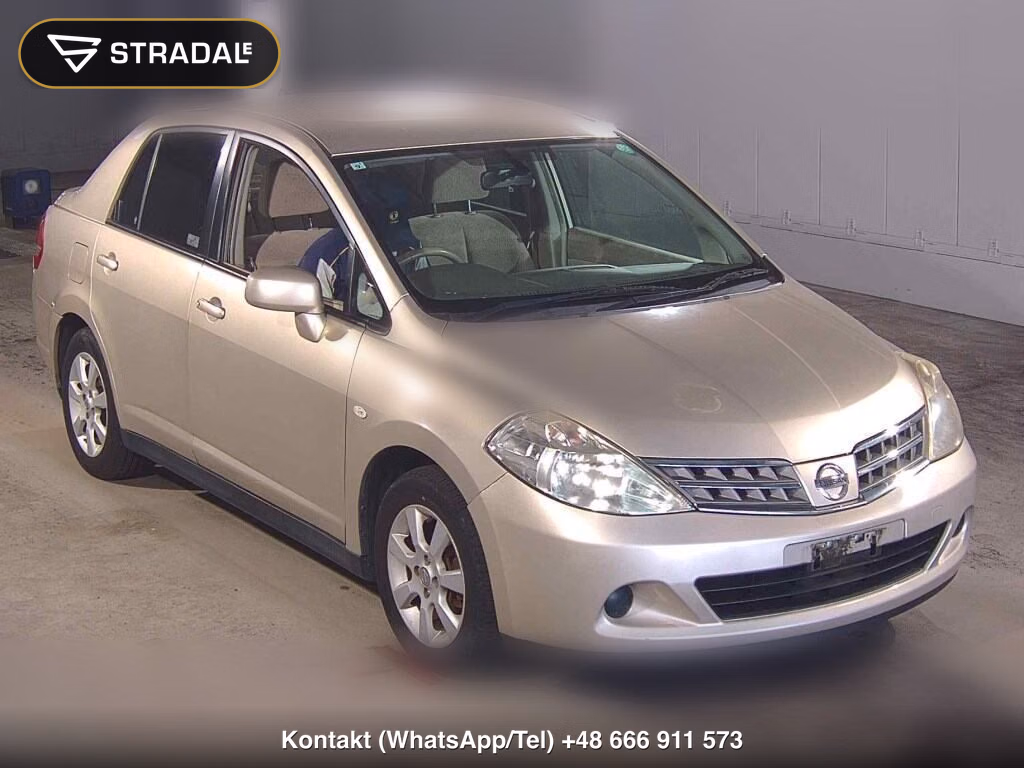 NISSAN TIIDA LATIO 15M 2009, aukcja z Japonii, zdjęcie 1