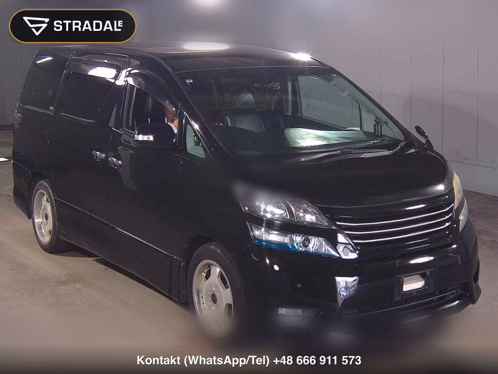 TOYOTA VELLFIRE 2.4Z PLATINUM SELECTION 2009, aukcja z Japonii, zdjęcie 1