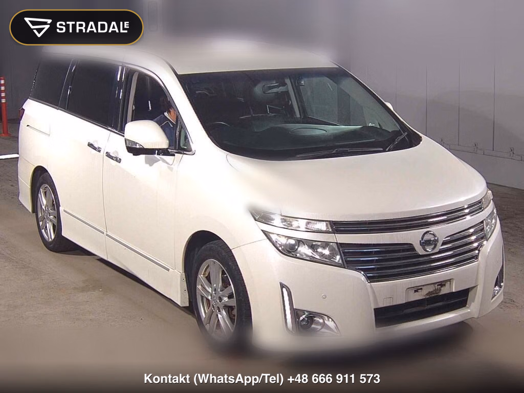 NISSAN ELGRAND 5D 350 HIGHWAY STAR 2012, aukcja z Japonii, zdjęcie 1
