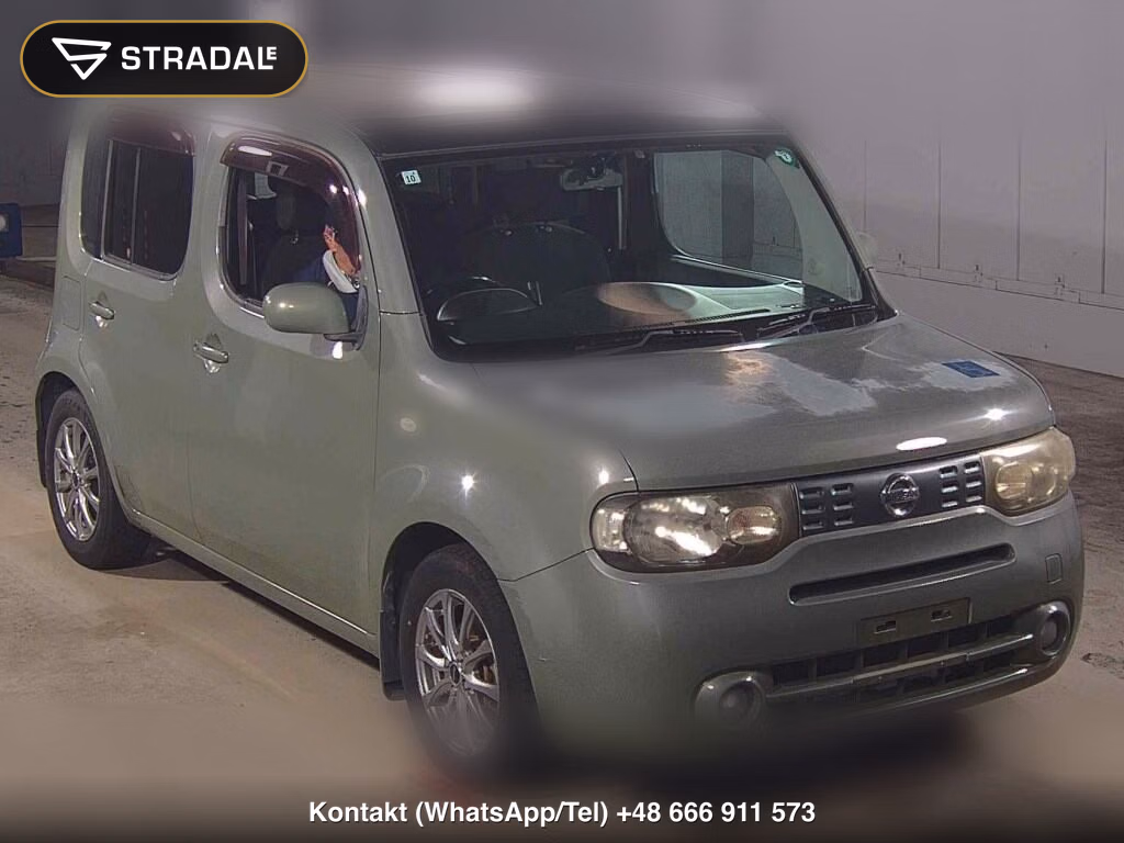NISSAN CUBE 15G 2009, aukcja z Japonii, zdjęcie 1