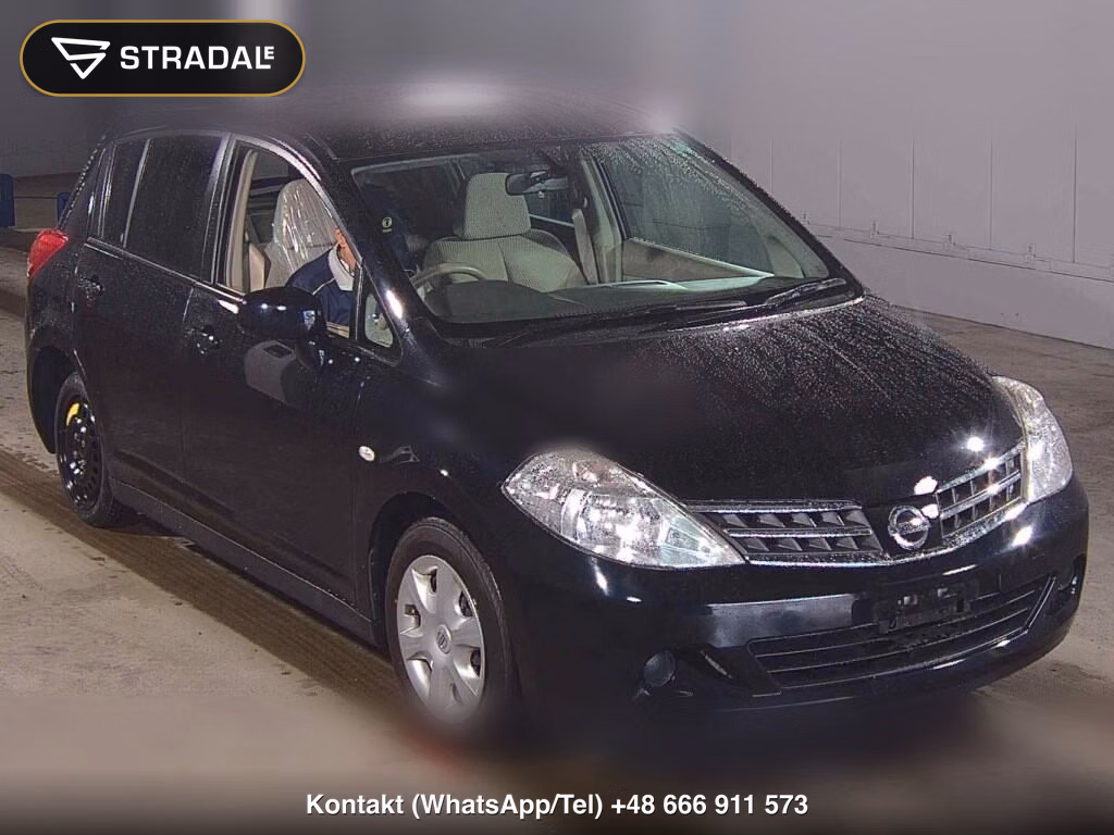 NISSAN TIIDA 15M 2009, aukcja z Japonii, zdjęcie 1