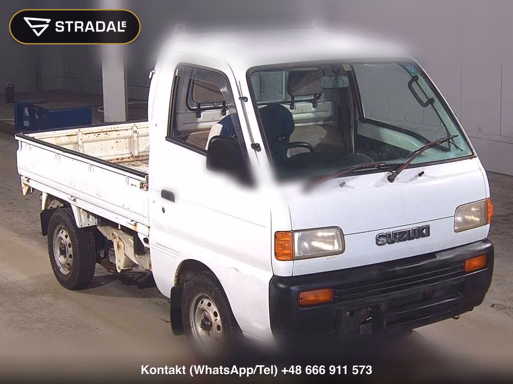 SUZUKI CARRY TRUCK 4WD DUMP 1996, aukcja z Japonii, zdjęcie 1