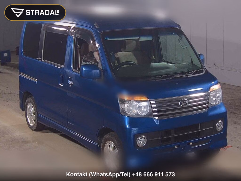 DAIHATSU ATRAI WAGON CUSTOM TURBO RS 2010, aukcja z Japonii, zdjęcie 1