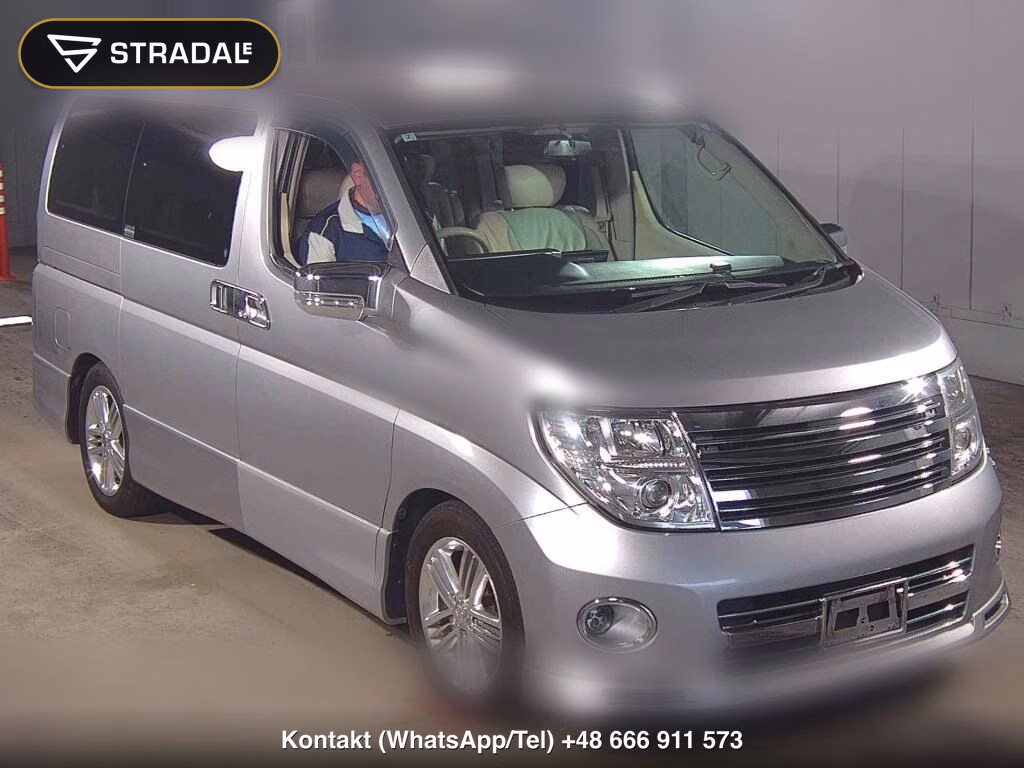 NISSAN ELGRAND 5D 4WD V AERO 2006, aukcja z Japonii, zdjęcie 1