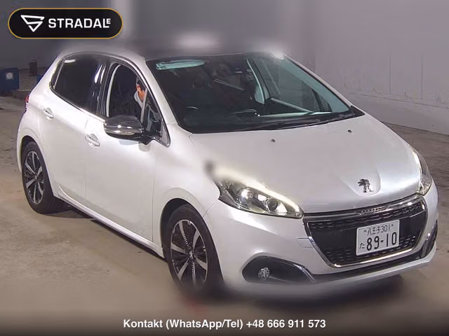 PEUGEOT 208 5D ALLURE CIELO PLUS 2017, samochód z aukcji Japonii