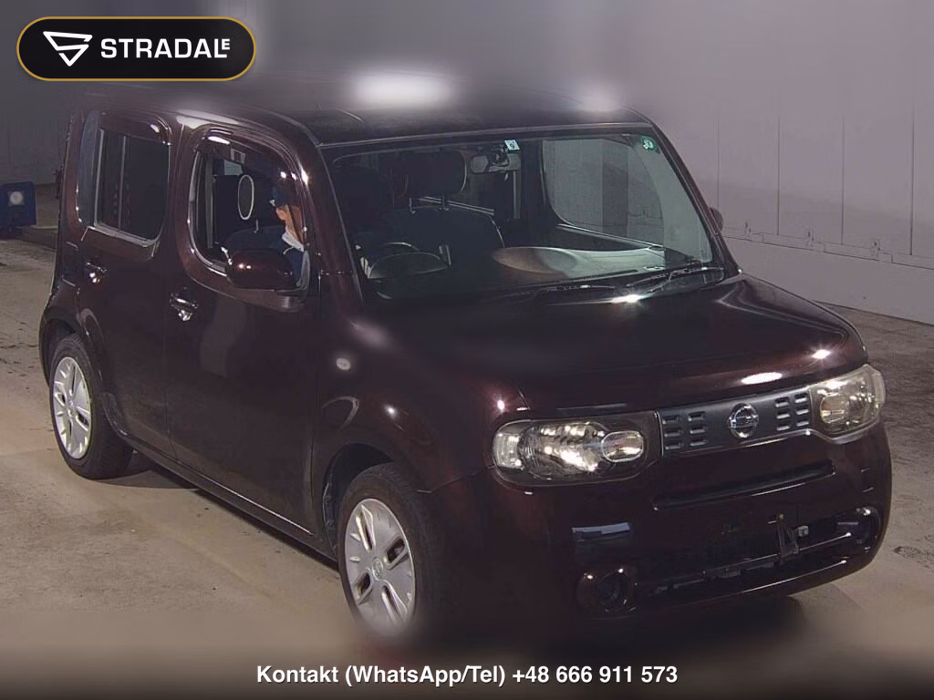 NISSAN CUBE 15X INDIGO + PLASMA 2011, aukcja z Japonii, zdjęcie 1