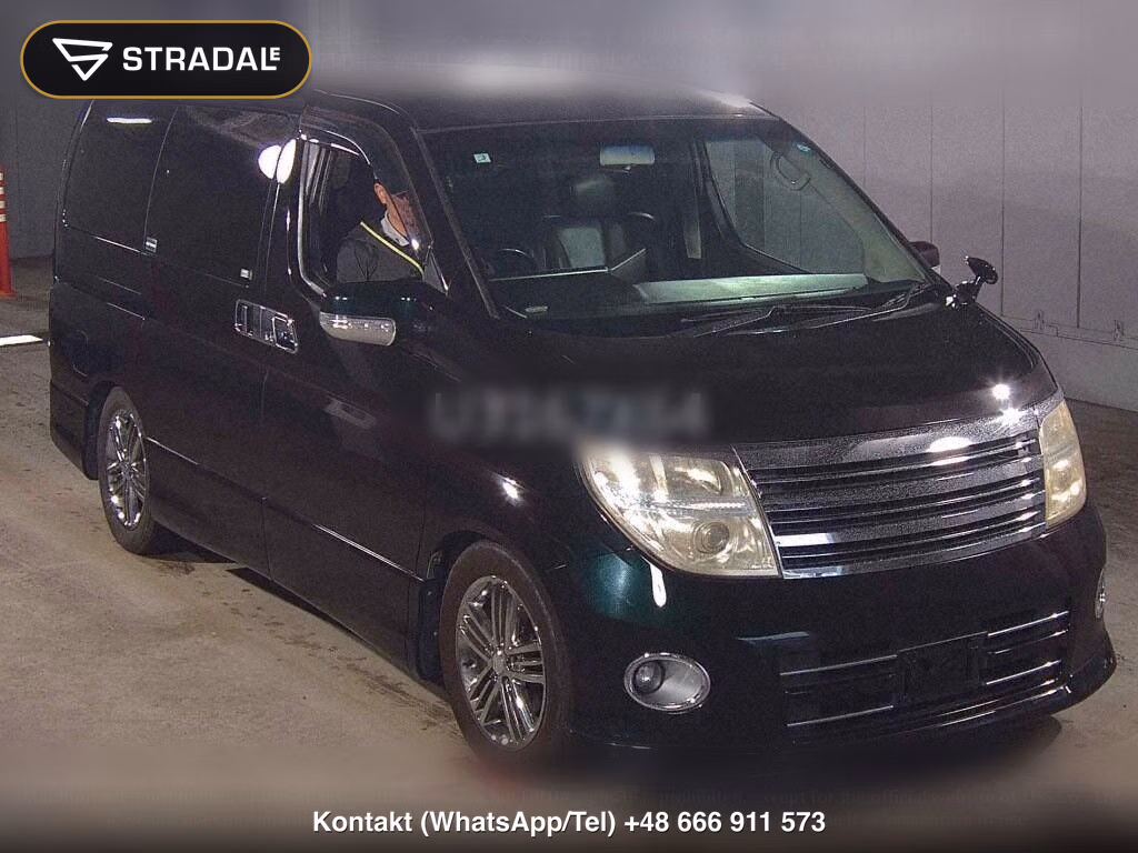 NISSAN ELGRAND 5D HIGHWAY STAR BLACK LEATHER LIMITED, miniaturka 2