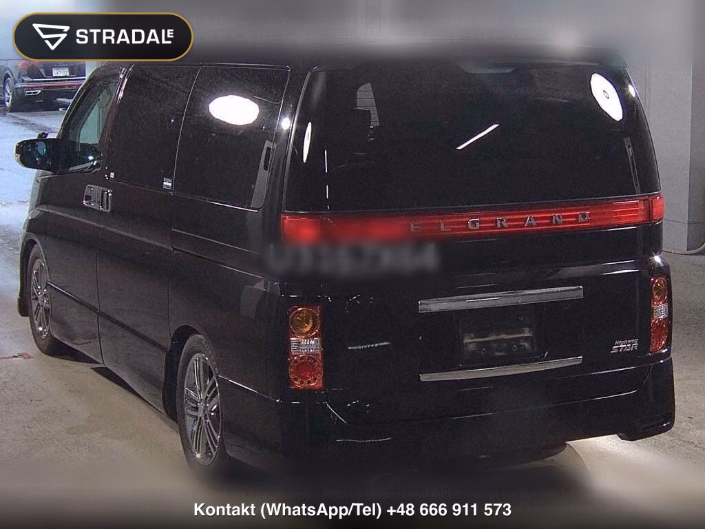 NISSAN ELGRAND 5D HIGHWAY STAR BLACK LEATHER LIMITED, miniaturka 3