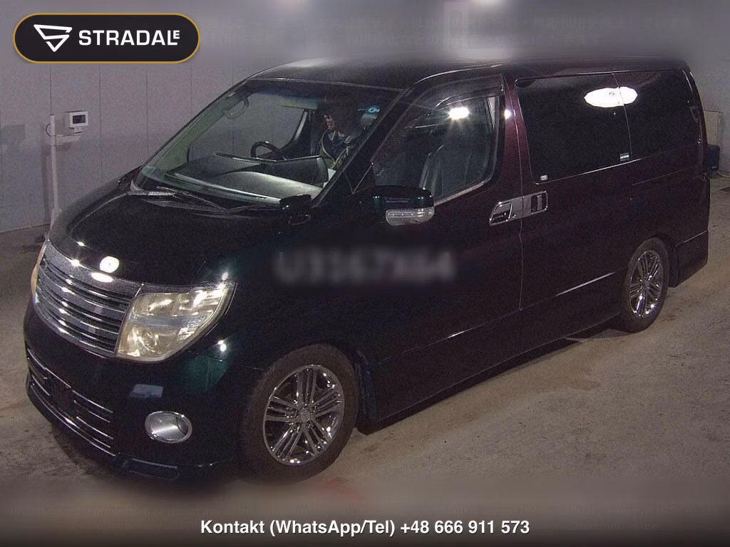 NISSAN ELGRAND 5D HIGHWAY STAR BLACK LEATHER LIMITED, miniaturka 5