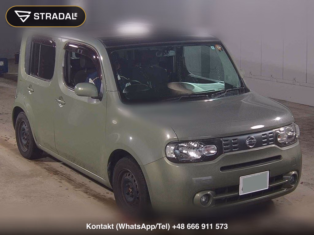 NISSAN CUBE 15G 2009, aukcja z Japonii, zdjęcie 1