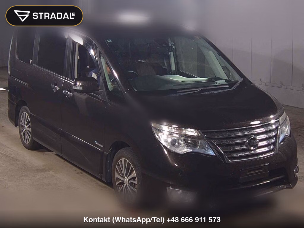 NISSAN SERENA 5D HIGHWAY STAR G S-HYBRID ADVANCED SAFETY 2014, aukcja z Japonii, zdjęcie 1