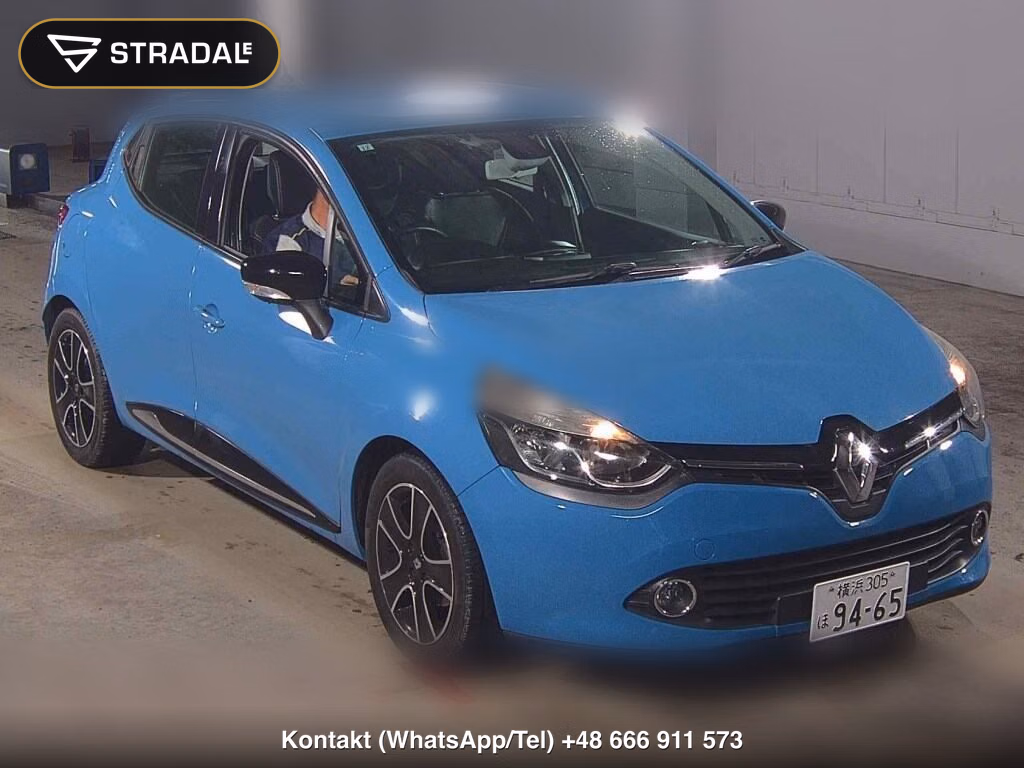 RENAULT LUTECIA 5D ZEN 2016, aukcja z Japonii, zdjęcie 1