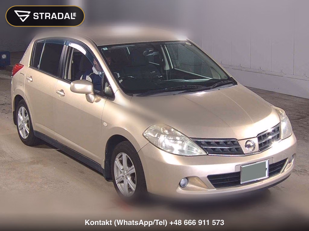 NISSAN TIIDA 15M 2010, aukcja z Japonii, zdjęcie 1