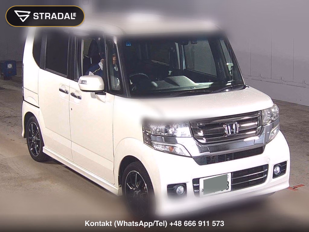 HONDA N-BOX CUSTOM G・L PACKAGE 2016, aukcja z Japonii, zdjęcie 1