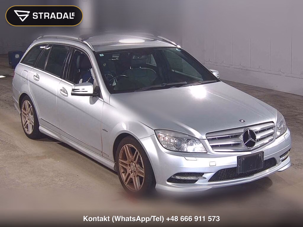 MERCEDES BENZ C-CLASS STATIONWAGON C200CGI BLUEEFFICIENCY STATIONWAGON AVAN 2011, aukcja z Japonii, zdjęcie 1