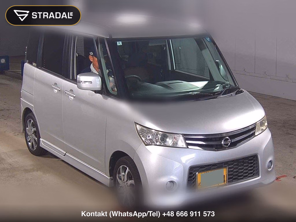 NISSAN ROOX HIGHWAY STAR 2012, aukcja z Japonii, zdjęcie 1