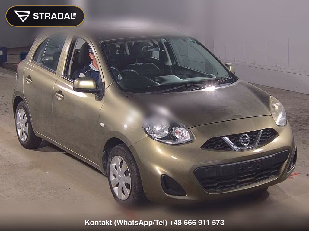 NISSAN MARCH 5D X 2013, aukcja z Japonii, zdjęcie 1