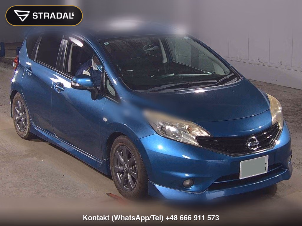 NISSAN NOTE X AERO STYLE 2014, aukcja z Japonii, zdjęcie 1