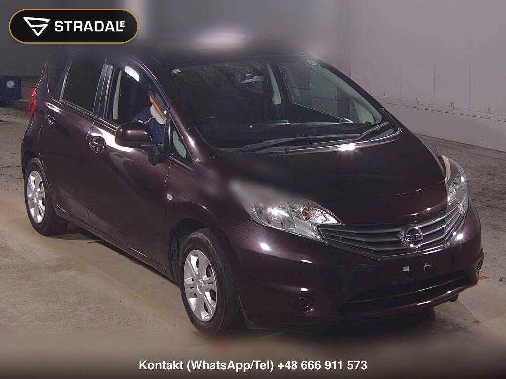 NISSAN NOTE X 2013, aukcja z Japonii, zdjęcie 1
