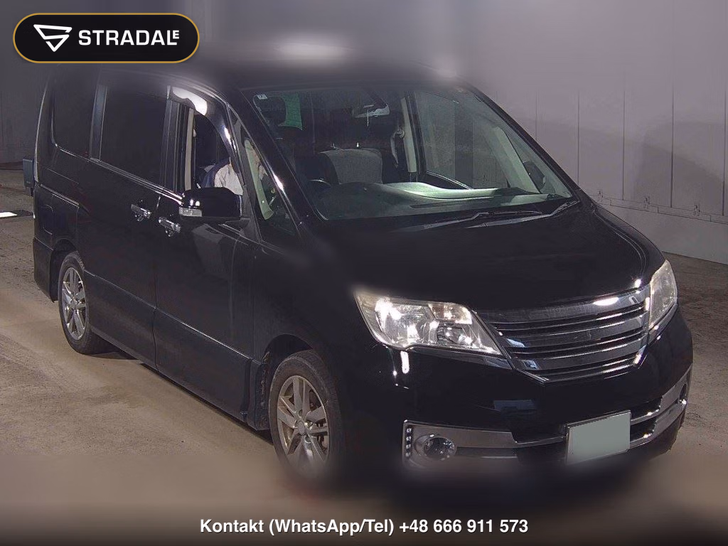 NISSAN SERENA 5D RIDER 2012, aukcja z Japonii, zdjęcie 1