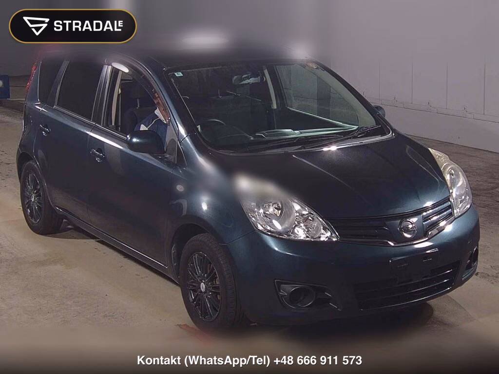 NISSAN NOTE 15X SV + PLASMA 2012, aukcja z Japonii, zdjęcie 1