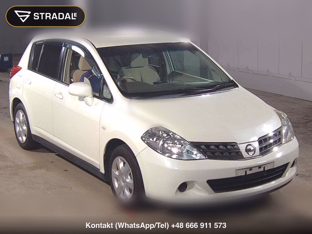 NISSAN TIIDA 15G 2009, aukcja z Japonii, zdjęcie 1
