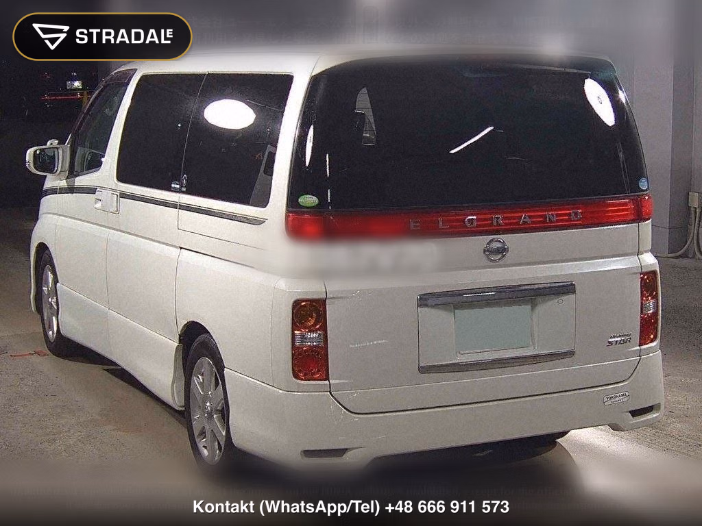 NISSAN ELGRAND 5D HIGHWAY STAR BLACK LEATHER LIMITED, miniaturka 3
