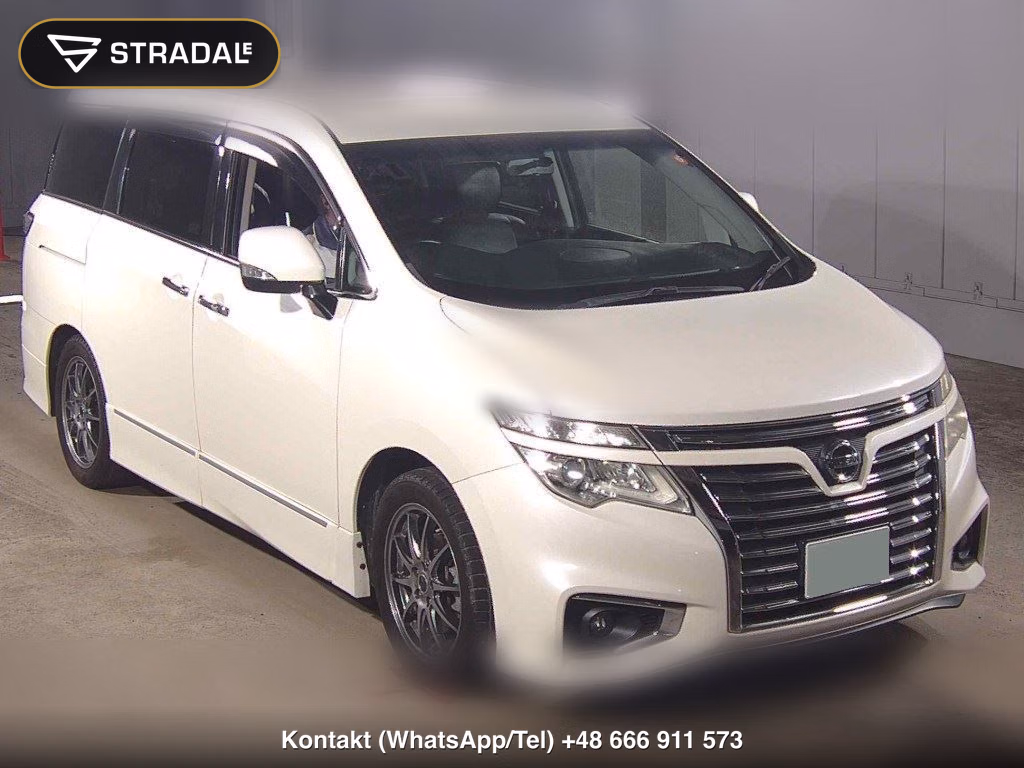 NISSAN ELGRAND 5D 250 HIGHWAY STAR 2014, aukcja z Japonii, zdjęcie 1