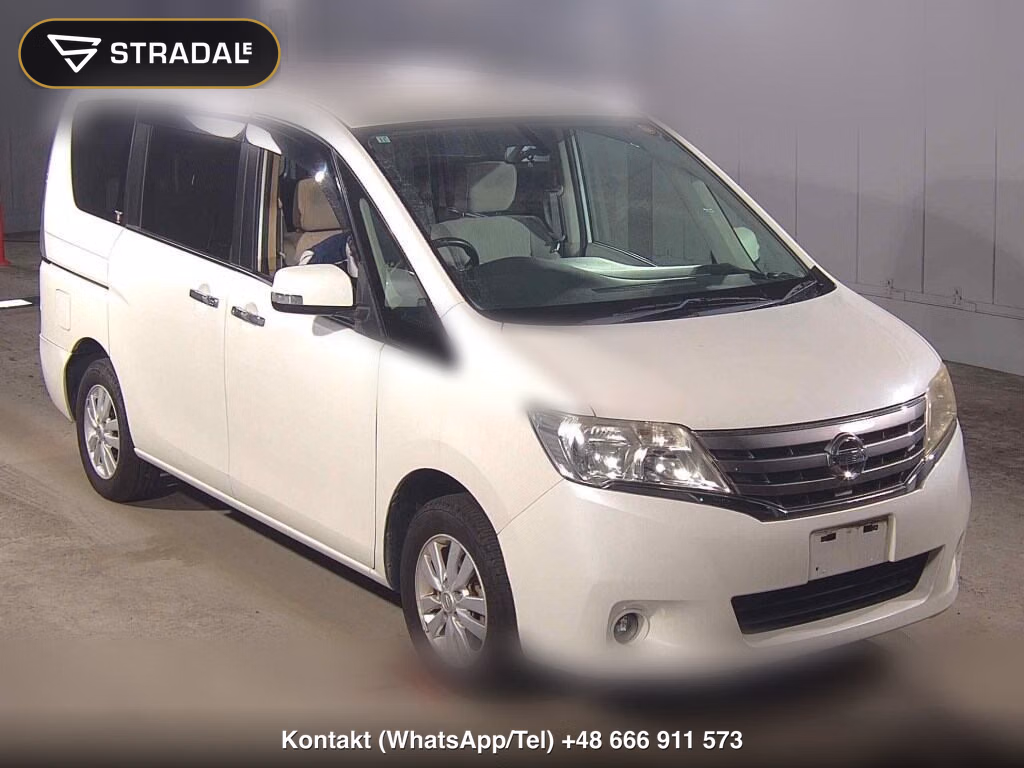 NISSAN SERENA 5D 4WD 20G 2013, aukcja z Japonii, zdjęcie 1