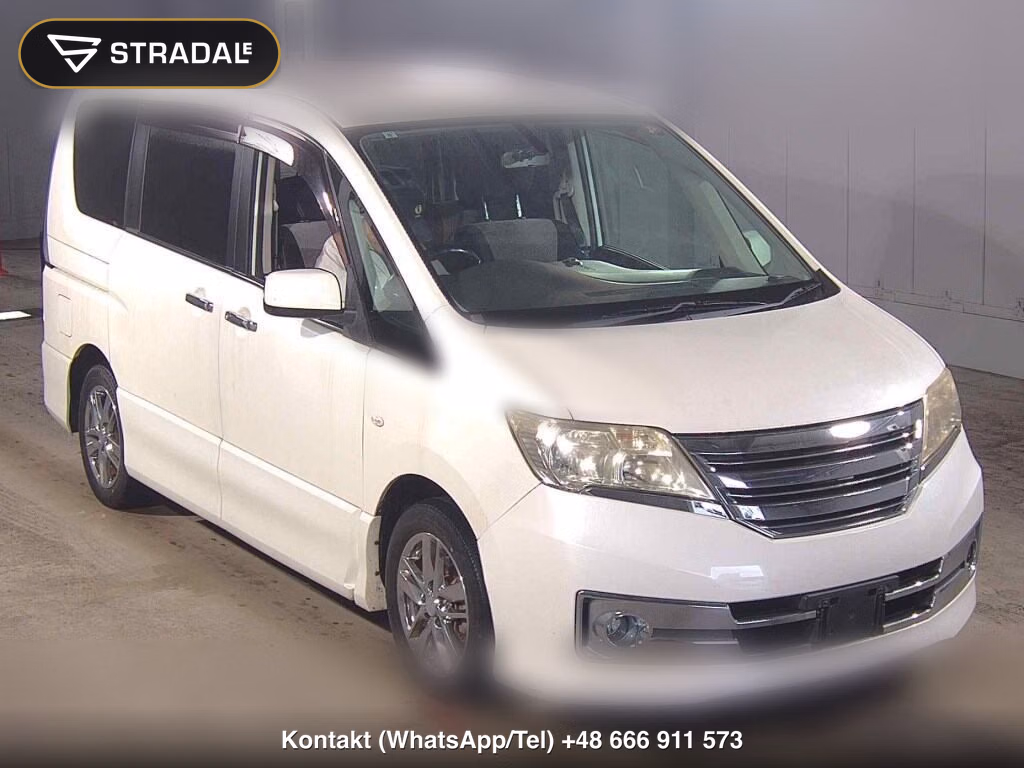 NISSAN SERENA 5D RIDER J PACKAGE 2011, aukcja z Japonii, zdjęcie 1