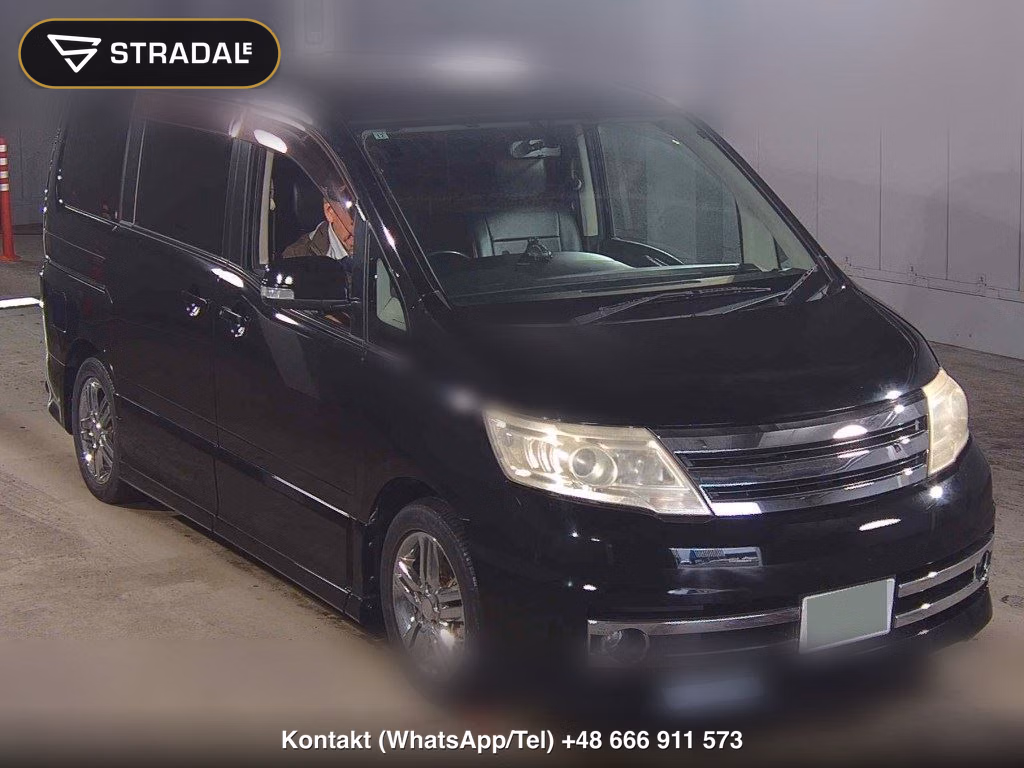 NISSAN SERENA 5D RIDER 2009, aukcja z Japonii, zdjęcie 1